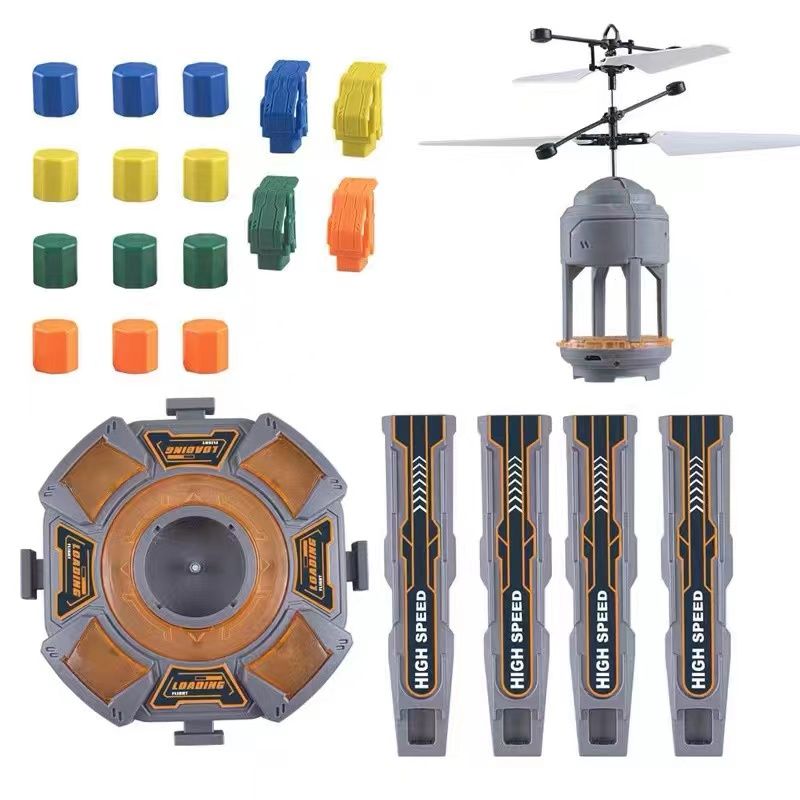 Mini Drone Flying Toy for Kids Beginners Parent-child Interactive Toys Gift for Boys Girls Color-A big image 3