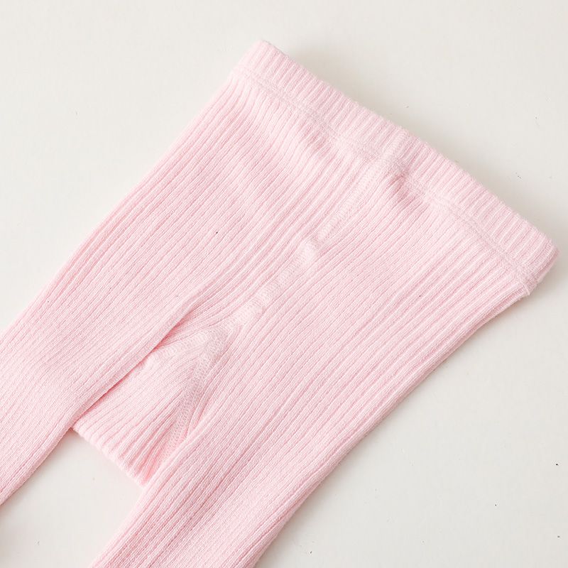 Baby / Toddler / Kid Cartoon Rabbit Decor Solid Color Pantyhose Tights Pink big image 3