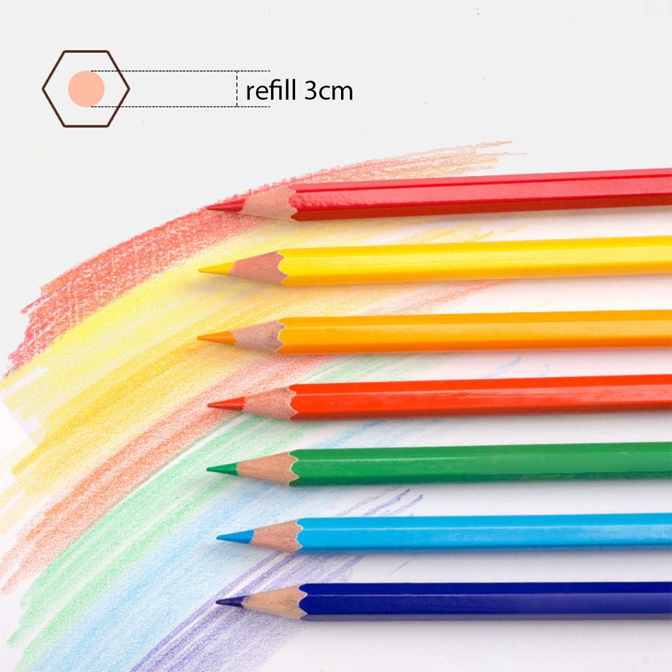 12/18/24/36/48-Colors Painting Colored Pencils Wood-Free Color Pencils for Kid Adult Artist Drawing Sketching Coloring Multi-color big image 3
