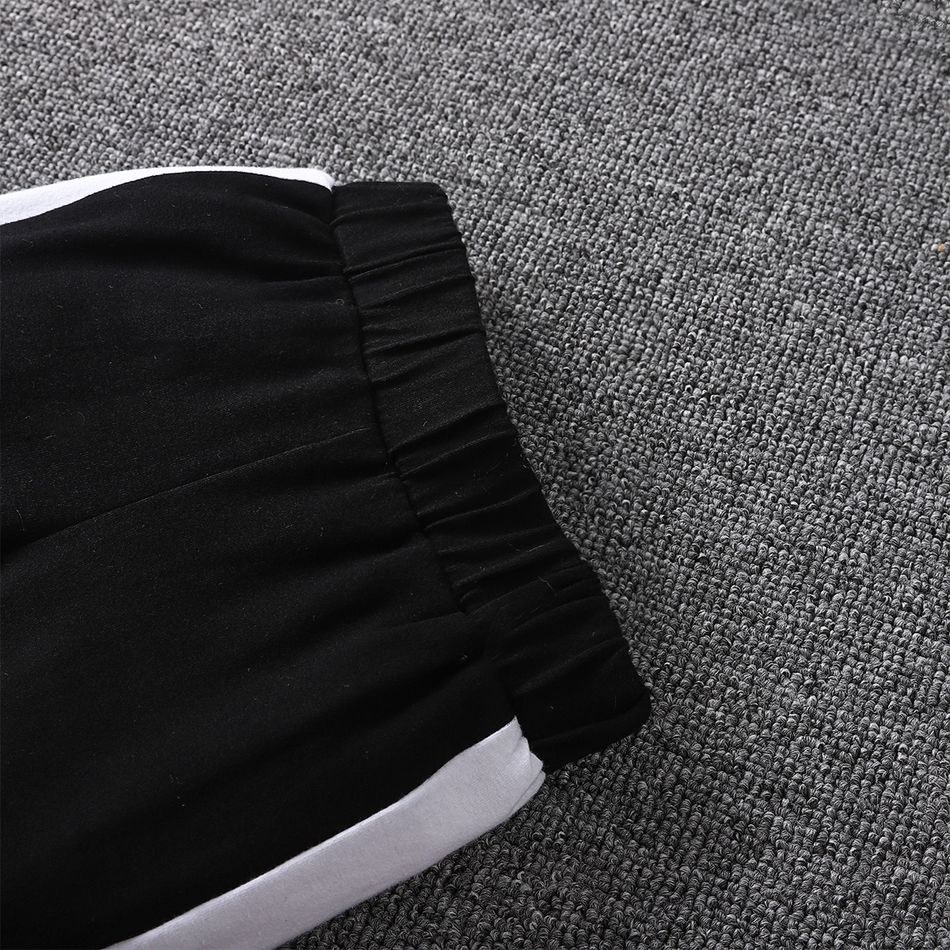 2 unidades Bebé Unissexo Costuras de tecido Casual Manga comprida Conjunto para bebé Bloco de Cor big image 5