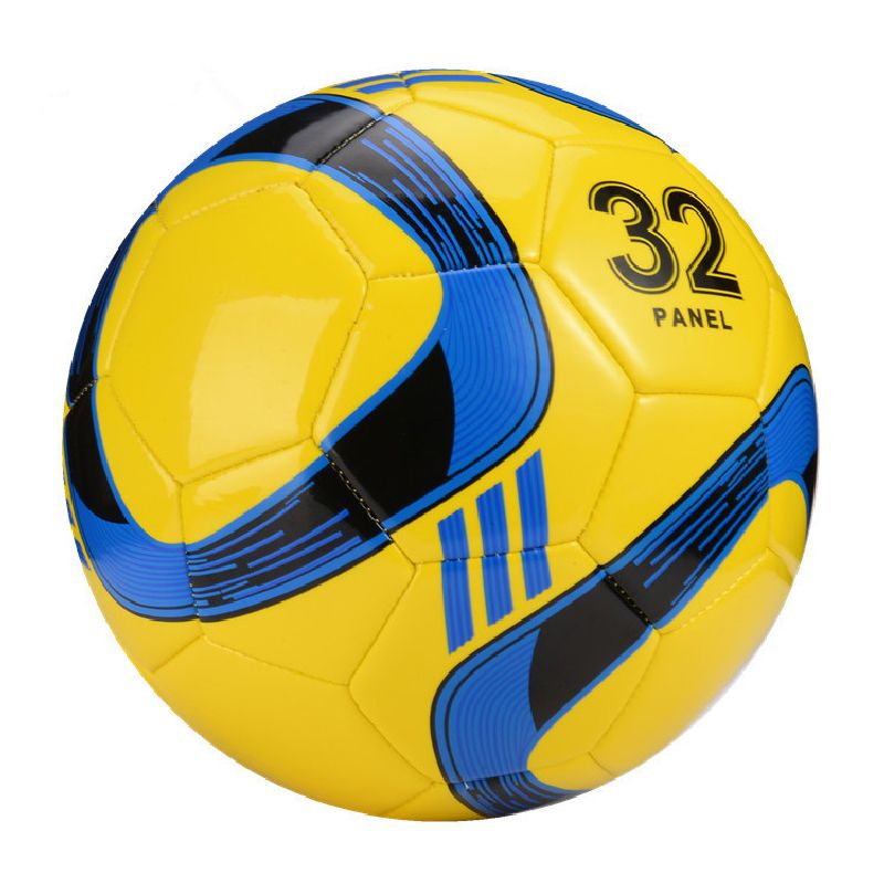 Soccer Ball Size 3 to Size 5 Youth & Adult Soccer Ball with Pump and Mesh Bag Outdoors Sports Playing Toys Yellow