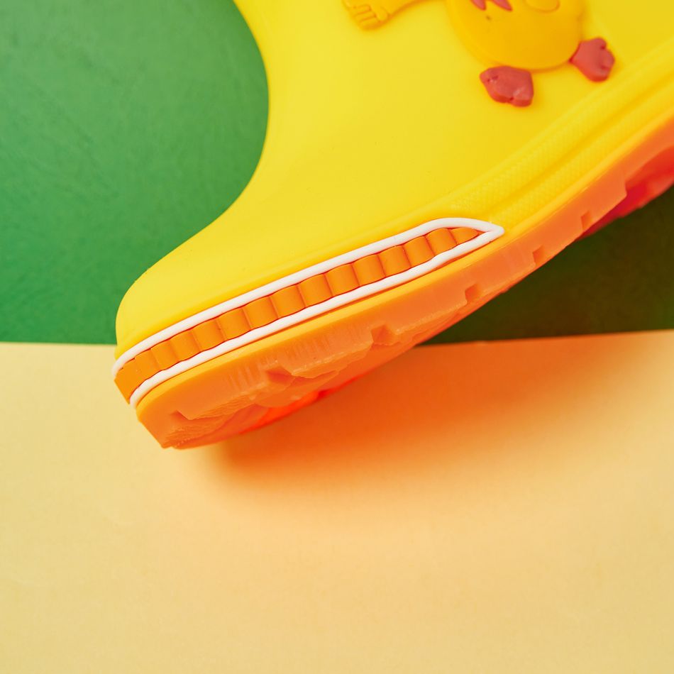 botas de chuva desenhos animados do miúdo Amarelo big image 2