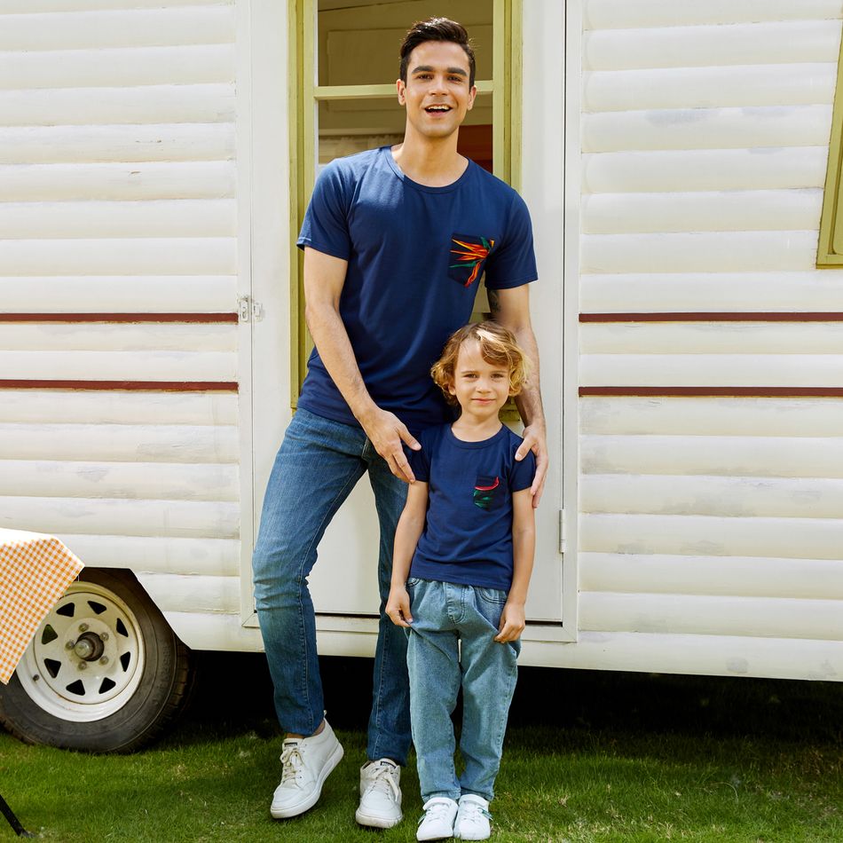 Look de família Plantas e flores tropicais Sem mangas Conjuntos de roupa para a família Conjuntos Multicolorido big image 16