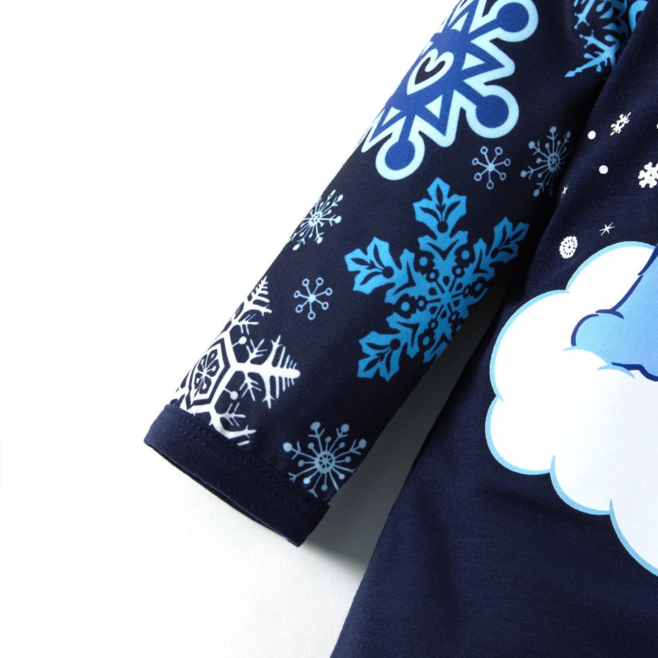 Ursinhos Carinhosos Look de família Urso Manga comprida Conjuntos de roupa para a família Pijamas (Flame Resistant) Azul big image 10