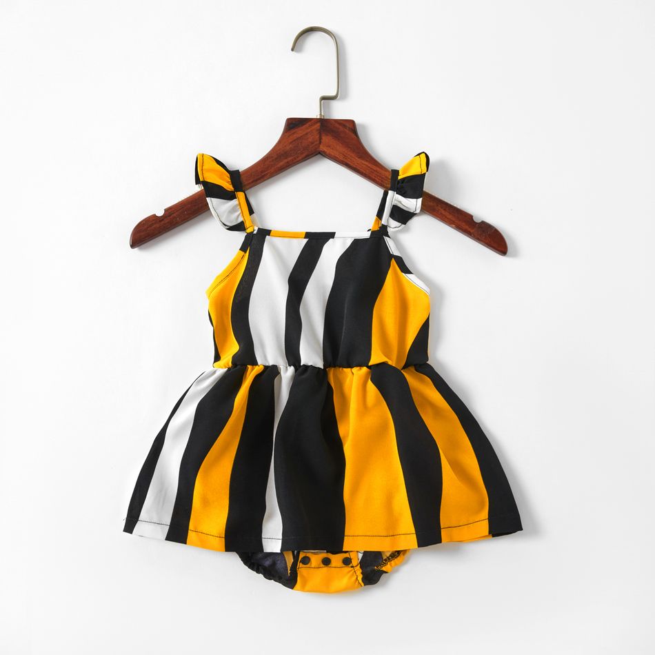 Stripe Sling Rompers for Mommy and Me Ginger big image 5