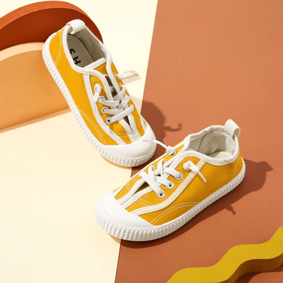 Toddler / Kid Solid or Leopard Print Shoes Yellow
