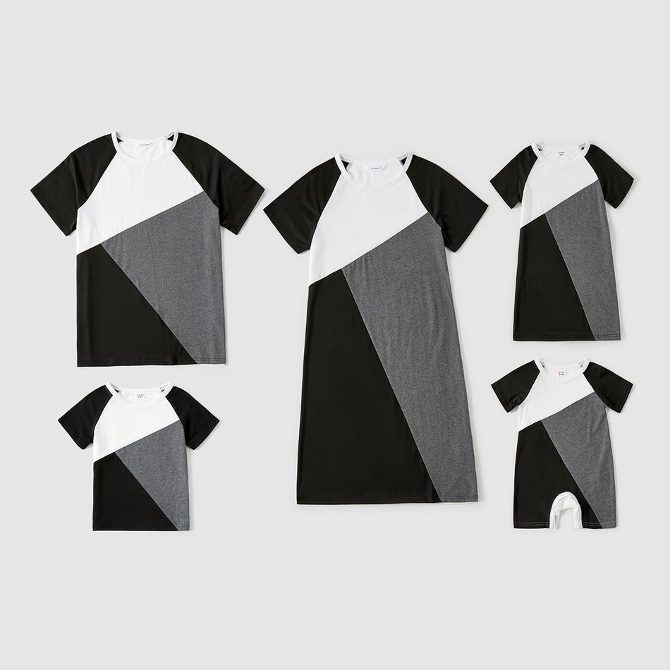 Geometric Splice Family Matching Black and White Sets Black/White
