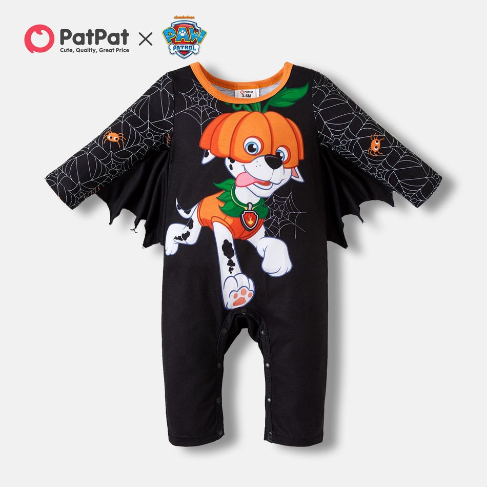 PAW Patrol Little Boy/Girl Pumpkin and Bat Shape Jumpsuit Dark Blue