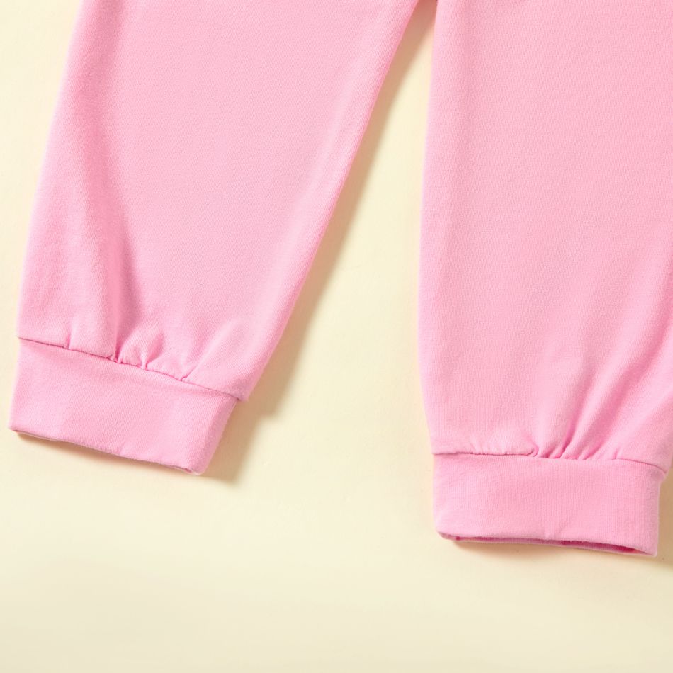 Conjunto de calça casual listrada e sólida para bebês com 3 unidades Multicolorido big image 5