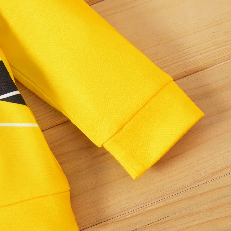 1 Stück Baby Unisex Hypertaktil/3D Löwe Lässig Sweatshirts gelb big image 6