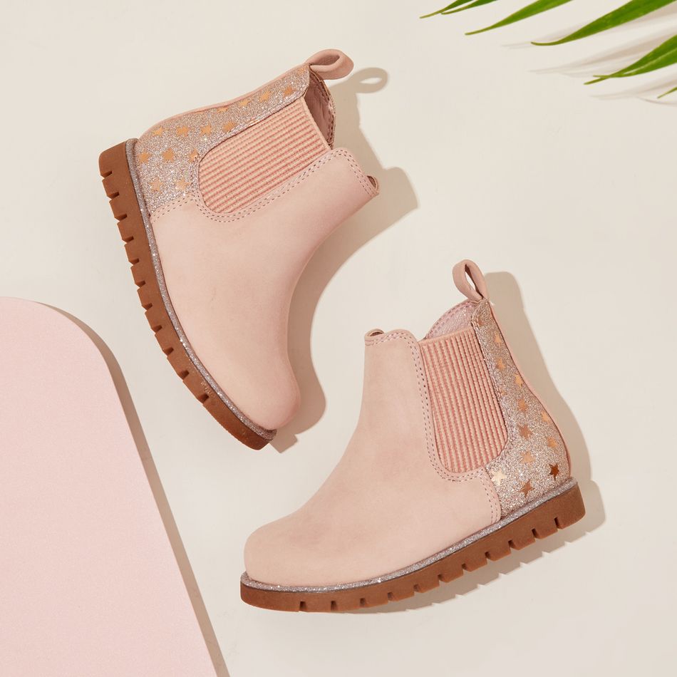 Criança Menina Casual Estrelas/lua/nuvens Botas Rosa big image 2