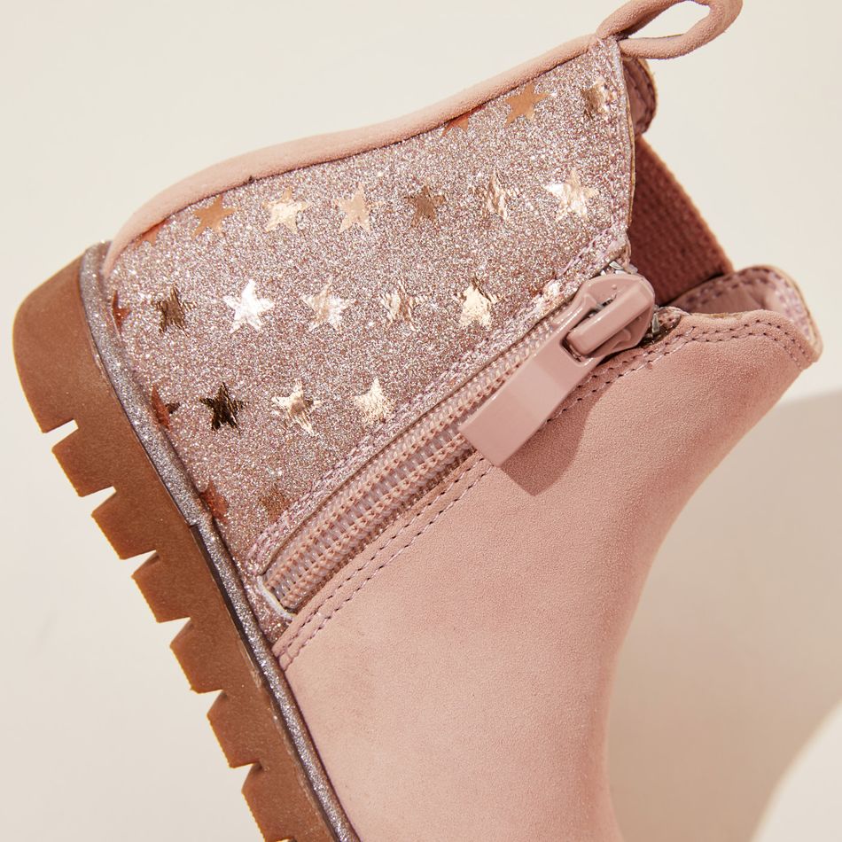 Criança Menina Casual Estrelas/lua/nuvens Botas Rosa big image 5