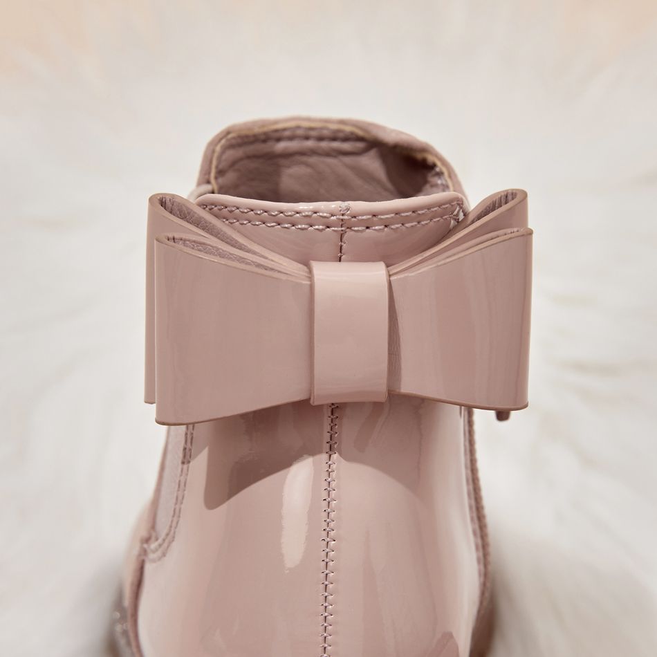 طفل / طفل bowknot الديكور الجانب سستة الأحذية الوردي زهري big image 4