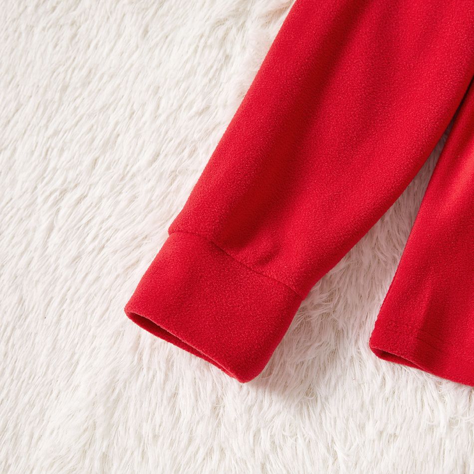 Natal Look de família Manga comprida Conjuntos de roupa para a família Pijamas (Flame Resistant) Vermelho big image 6