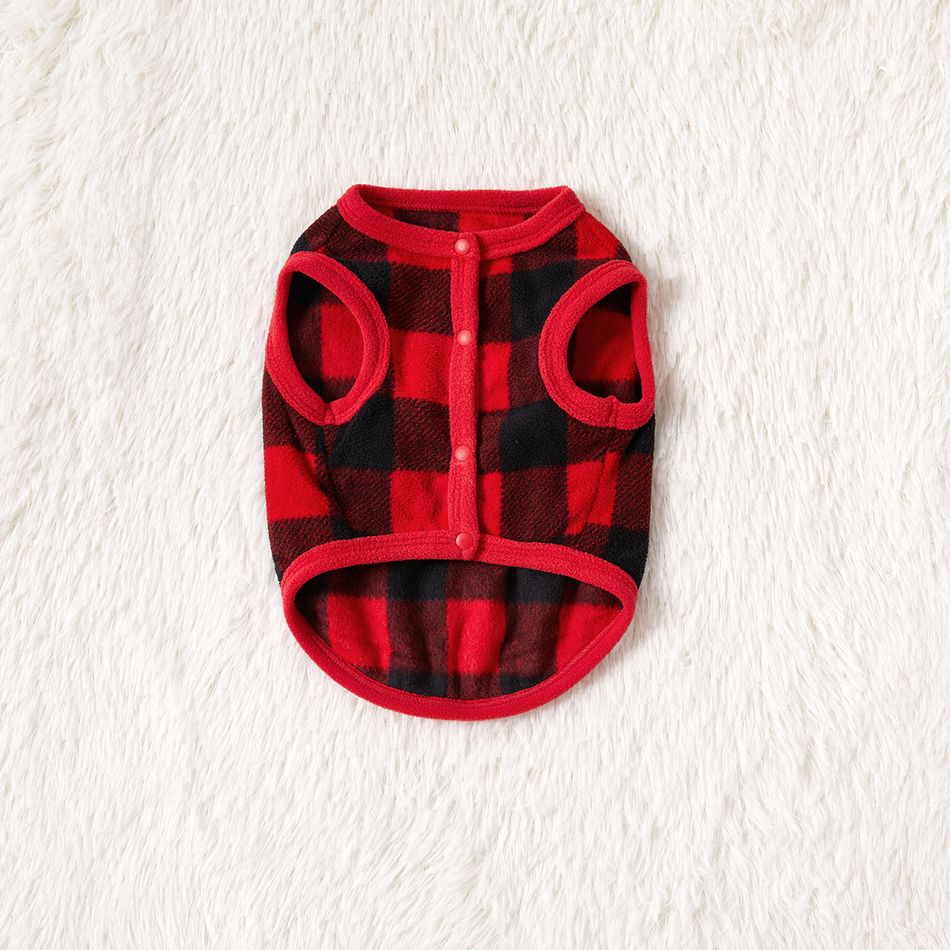 Natale Look per tutta la famiglia Manica lunga Coordinati per tutta la famiglia Pigiami (Flame Resistant) Rosso big image 18