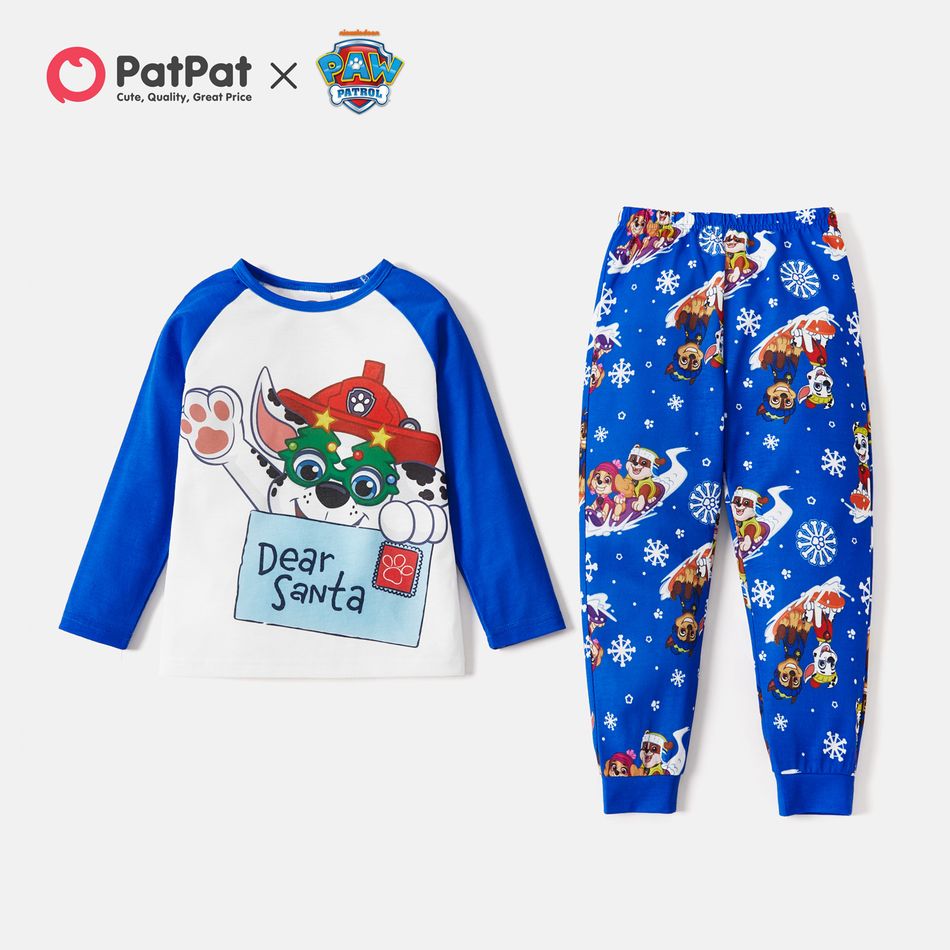 PAW Patrol Big Graphic Christmas Family Matching Pajamas Sets(Flame Resistant) Multi-color big image 4
