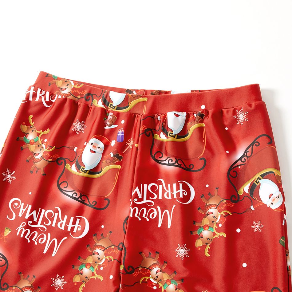 Natal Look de família Conjuntos de roupa para a família Fato de banho Vermelho big image 7