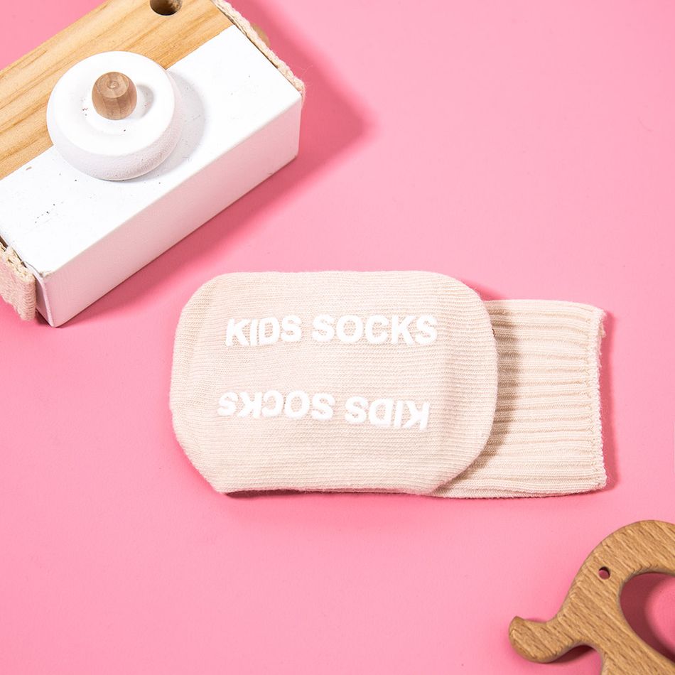 Baby / Toddler Three-dimensional Cartoon Socks Non-slip Floor Socks Dispensing Beige big image 5