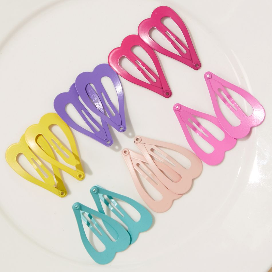 10-pack Multicolor BB Clip Snap Hair Clip for Girls Multi-color big image 3