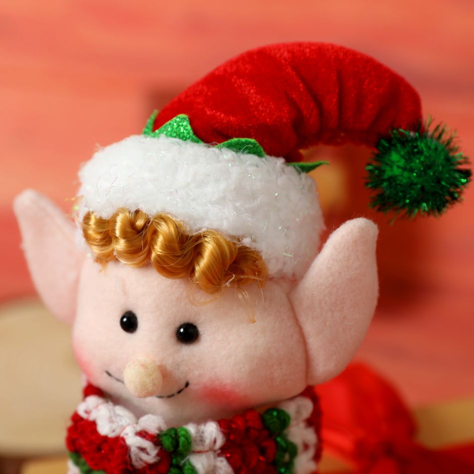 decoração de natal boneca elfo árvore de natal decoração pingente festa festival decoração crianças criança presente Branco big image 8