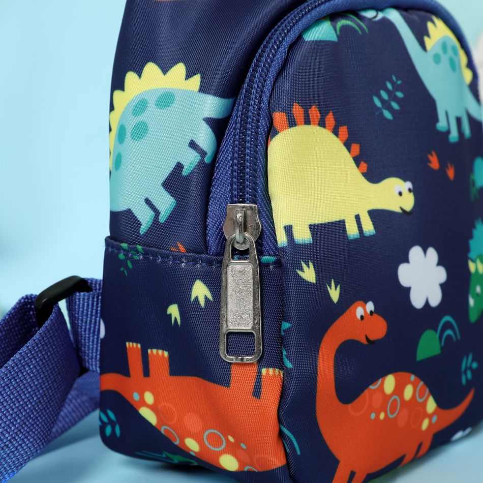 kids Unicorn Dinosaur Pattern Chest Bag Sling Bag Baby / Toddler Allover Dinosaur Print Bucket Hat Blue big image 4