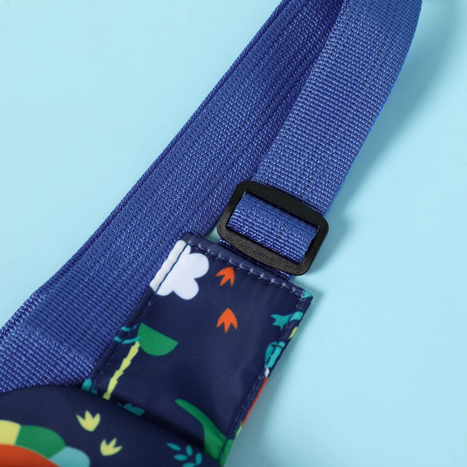 kids Unicorn Dinosaur Pattern Chest Bag Sling Bag Baby / Toddler Allover Dinosaur Print Bucket Hat Blue big image 5