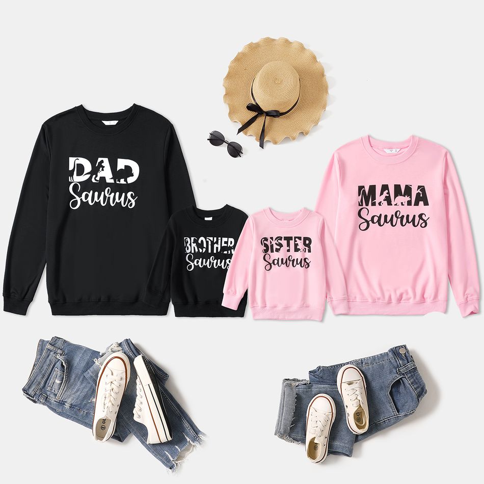Look de família Manga comprida Conjuntos de roupa para a família Tops Multicolorido big image 1