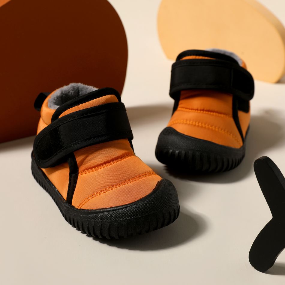 طفل اثنين من لهجة أحذية الثلج الفيلكرو للماء البرتقالي big image 2