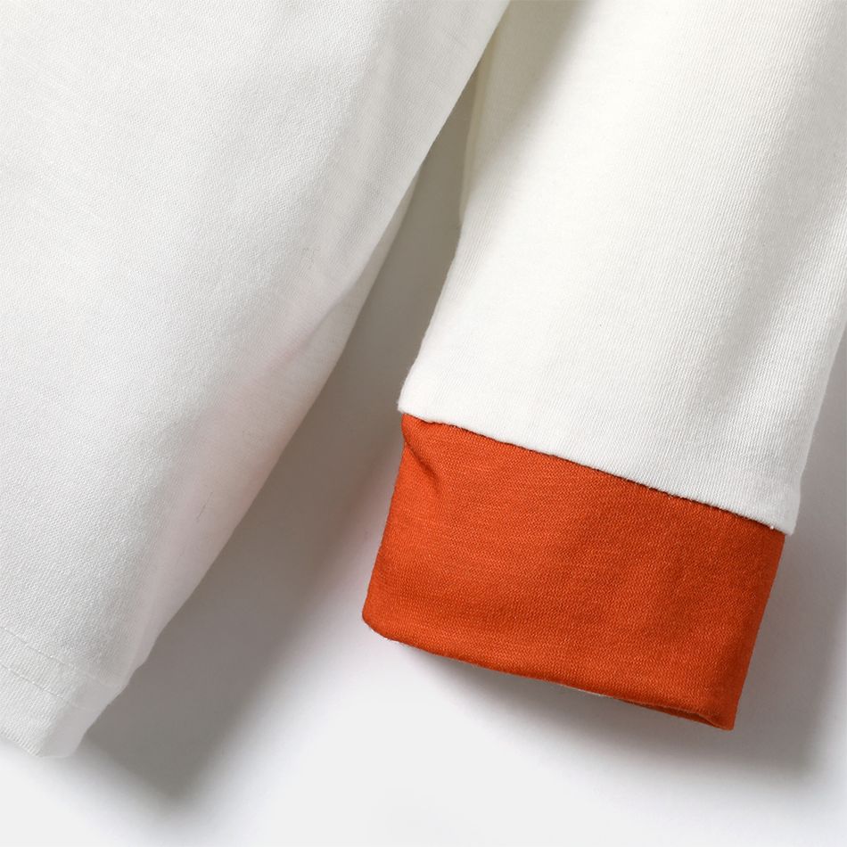 NFL Look de família Manga comprida Conjuntos de roupa para a família Pijamas (Flame Resistant) laranja escuro big image 6