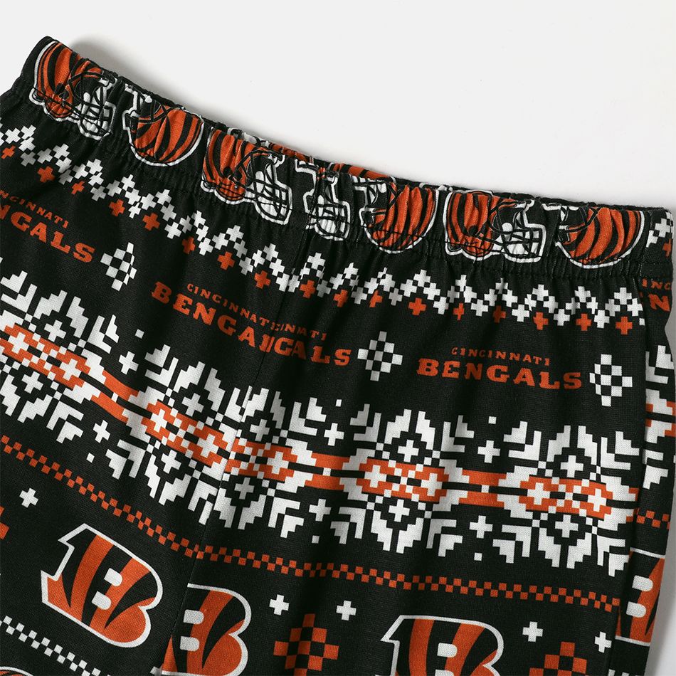 NFL Look de família Manga comprida Conjuntos de roupa para a família Pijamas (Flame Resistant) laranja escuro big image 11