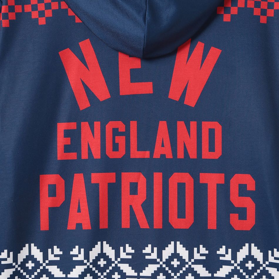 NFL Look de família Manga comprida Conjuntos de roupa para a família Pijamas (Flame Resistant) Azul Escuro big image 9