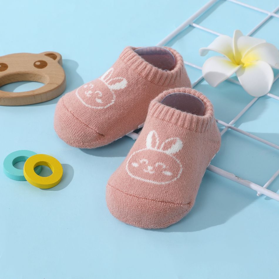 Baby / Toddler Cartoon Animal Autumn Winter Socks Pink