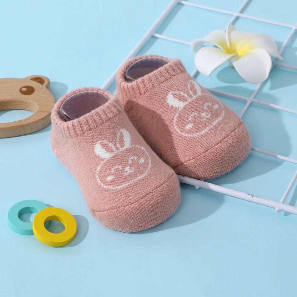 Baby / Toddler Cartoon Animal Autumn Winter Socks Pink big image 4