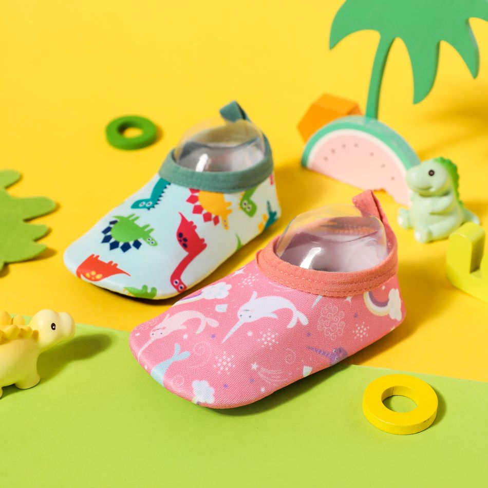 Baby / Toddler Cartoon Animal Dinosaur Print Ankle Socks Light Pink big image 3