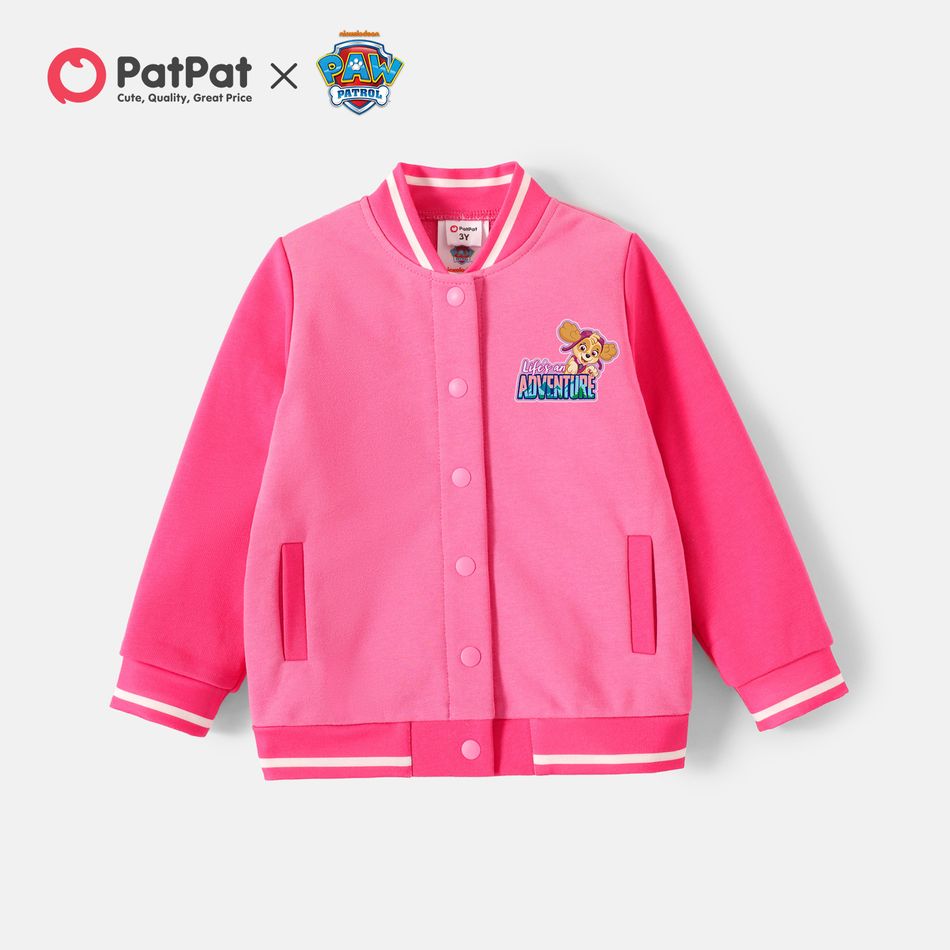 PAW Patrol Toddler Boy/Girl Front Buttons Cotton Jacket Pink