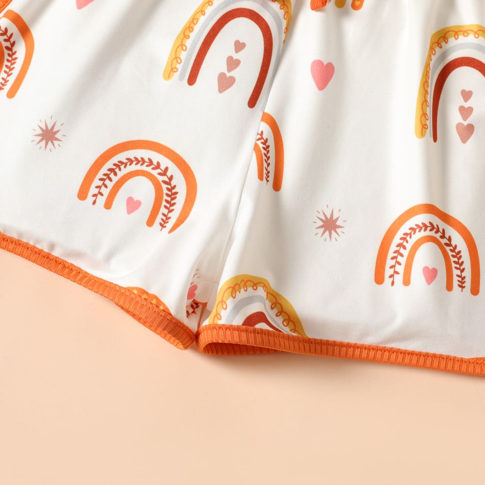 1 Stück Kleinkinder Damen Trageriemen Süß Baby-Overalls Mehrfarbig big image 5