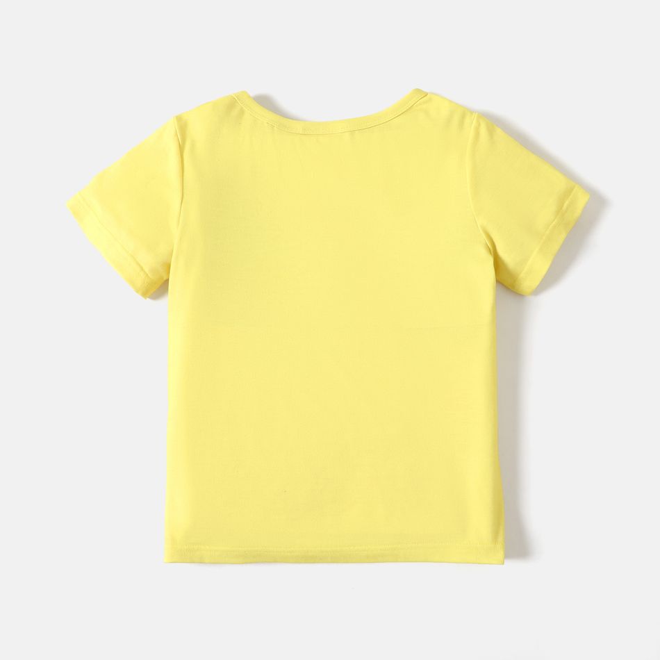 Looney Tunes Kid Boy/Kid Girl Round-collar Short-sleeve Tee Yellow big image 3