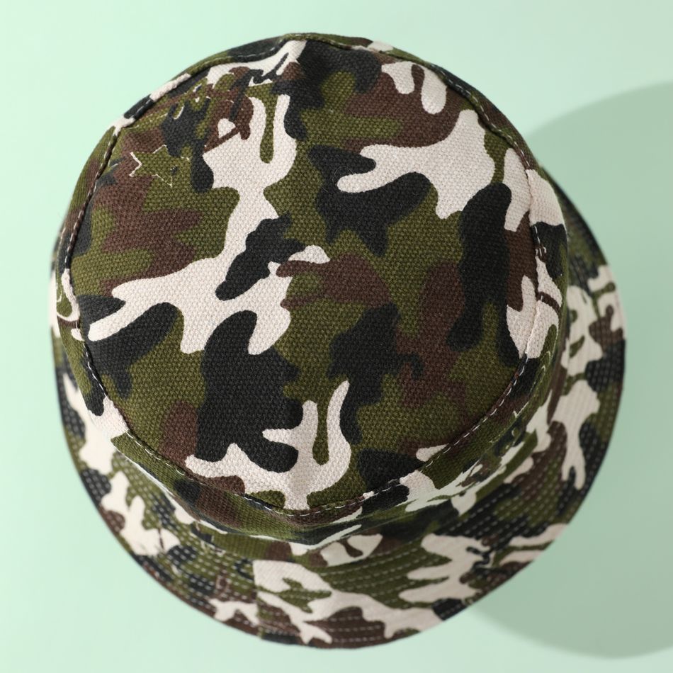Toddler / Kid Allover Print Camouflage Bucket Hat Army green