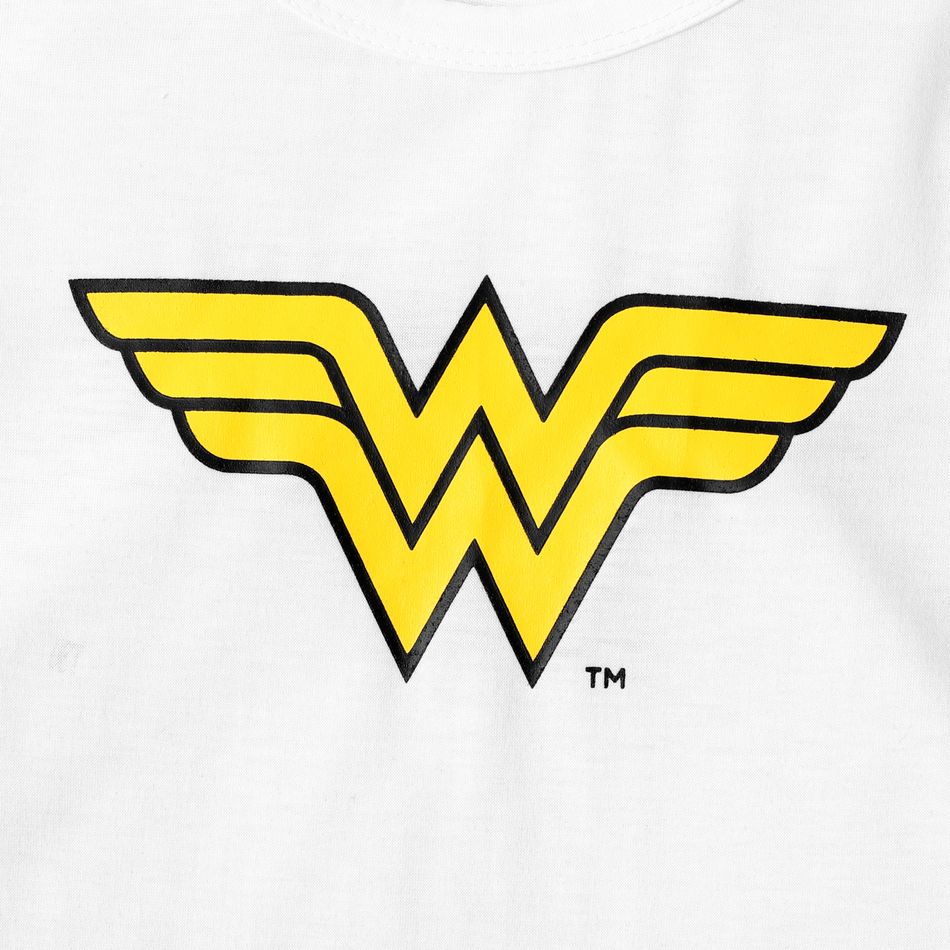 Justice League Kid Boy/Kid Girl Super Heroes Short-sleeve Tee White big image 6