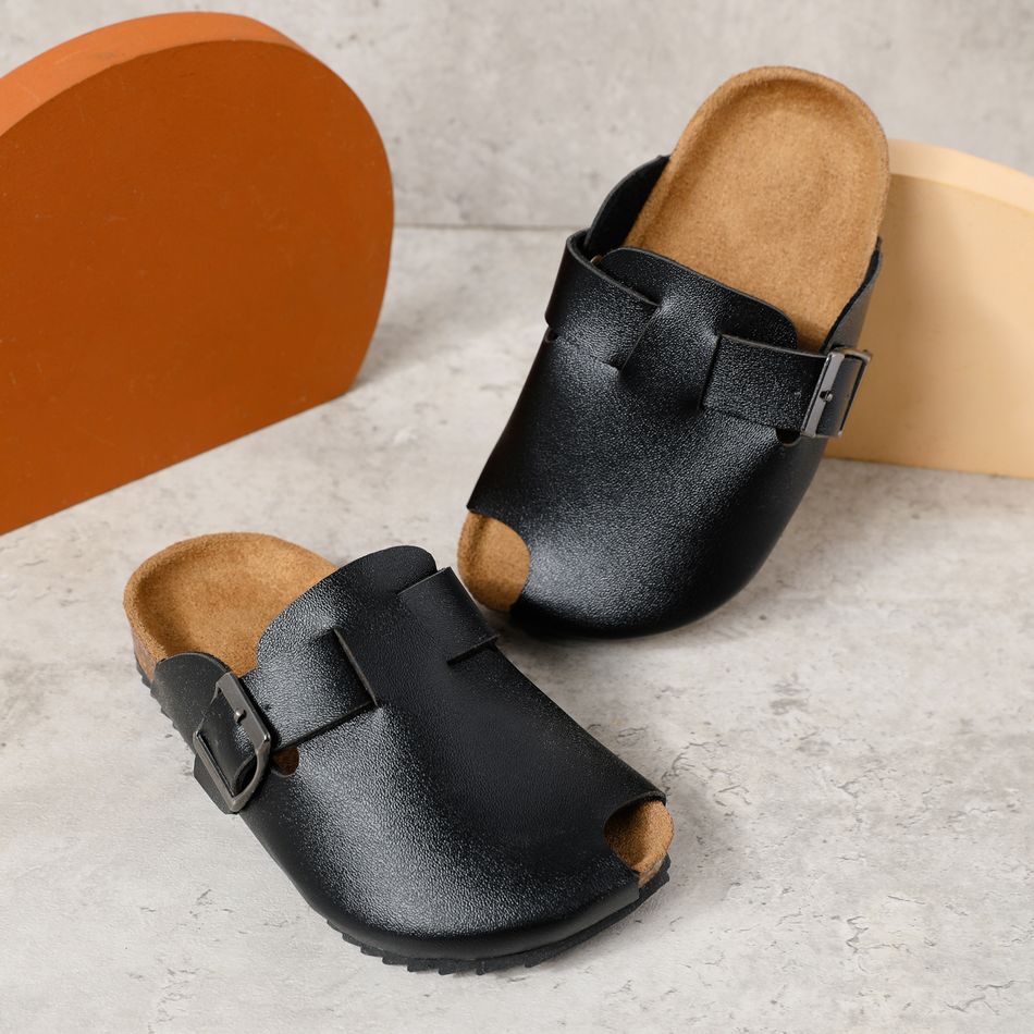 Toddler / Kid Adjustable Buckle Sandals Black