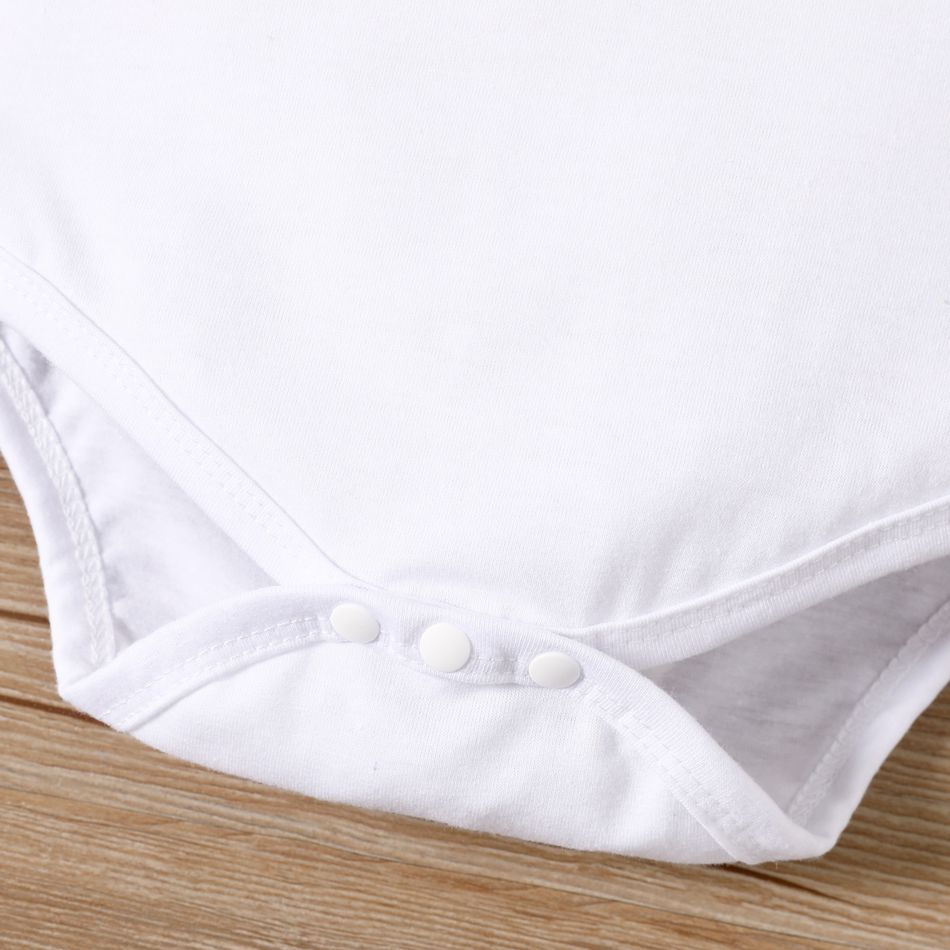 2 unidades Bebé Unissexo Manga cava Casual Conjunto para bebé Castanho big image 3