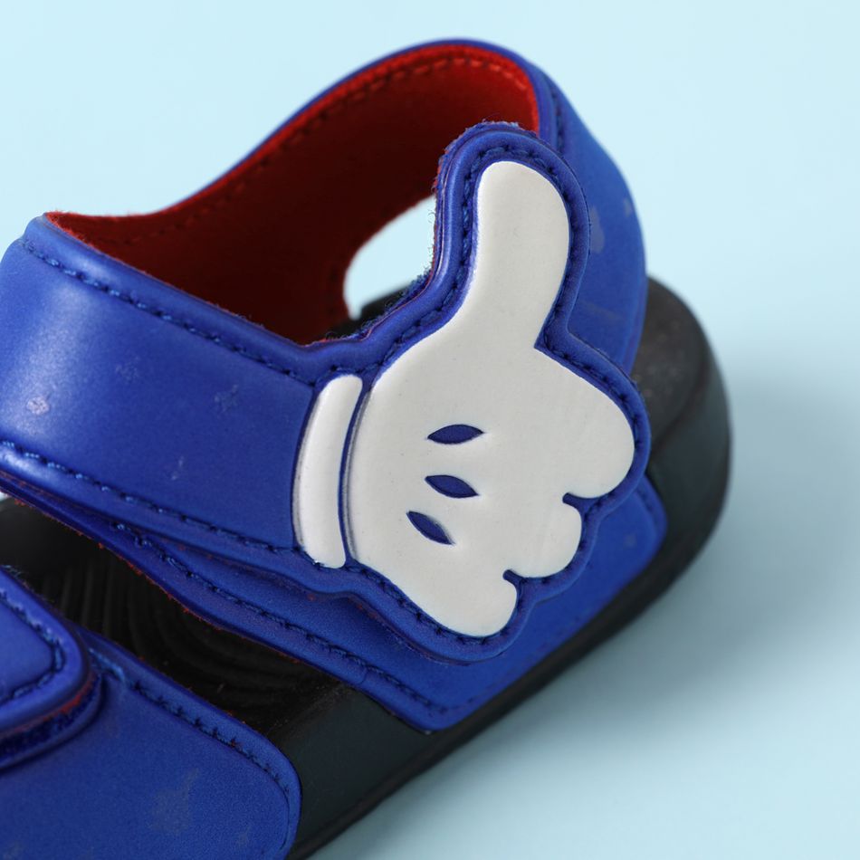 Toddler / Kid Cartoon Twin Velcro Sandals Dark Blue big image 3