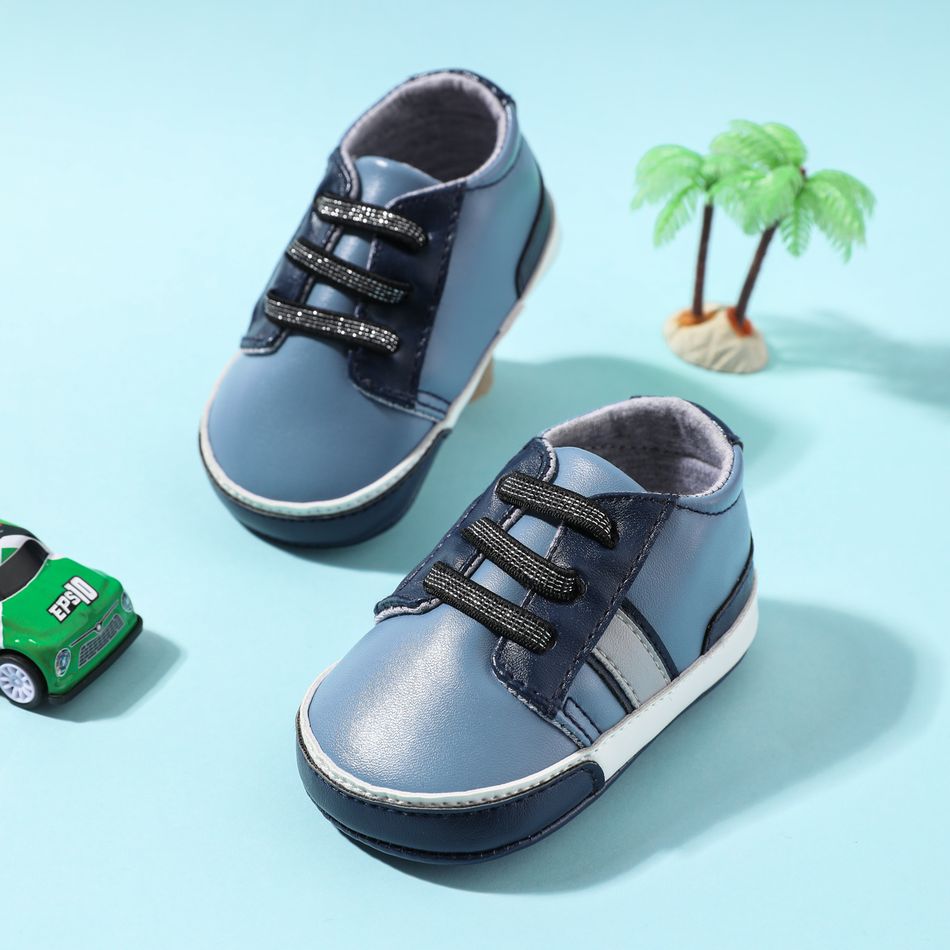 Baby / Toddler Color Block Casual Prewalker Shoes Blue
