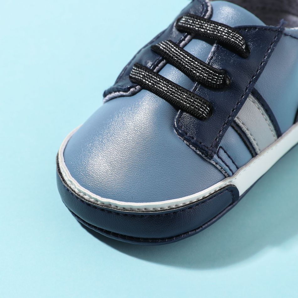 طفل / طفل رضيع كتلة اللون عارضة أحذية prewalker أزرق big image 3