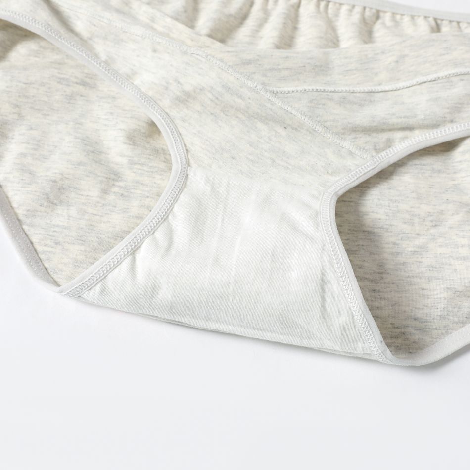 Maternity Plain Underwear Light Grey big image 4