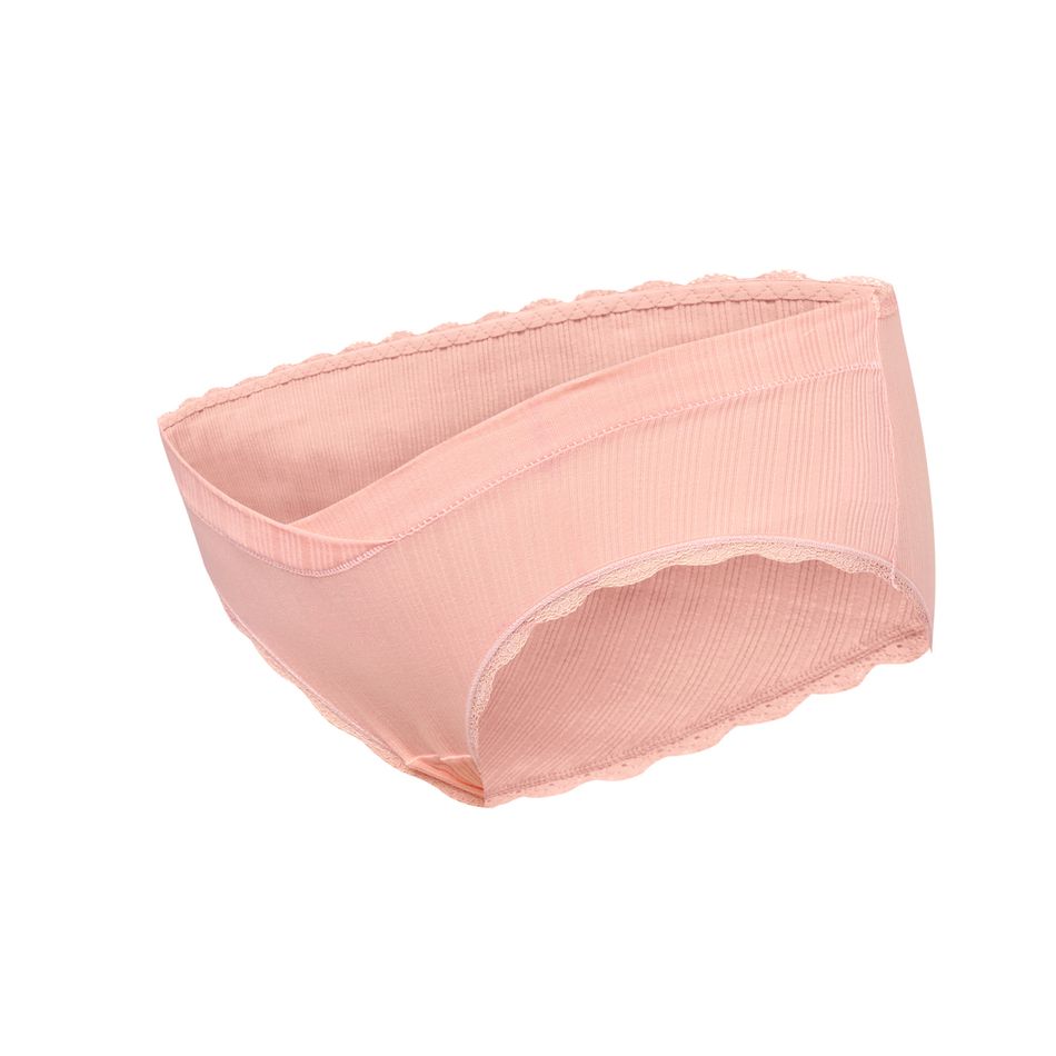 Maternity Plain Underwear Pink big image 2