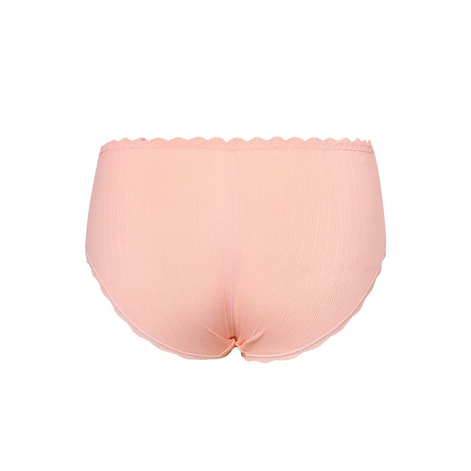 Maternity Plain Underwear Pink big image 3