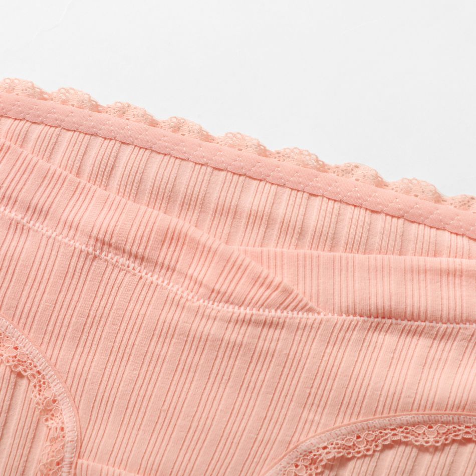 Maternity Plain Underwear Pink big image 4