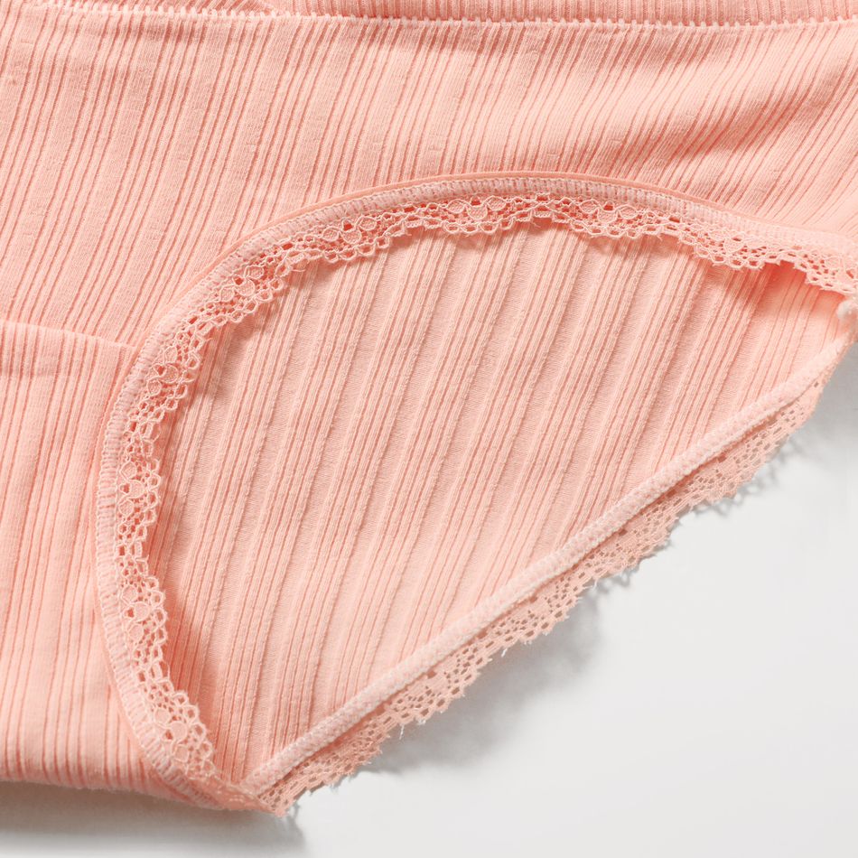 Maternity Plain Underwear Pink big image 6