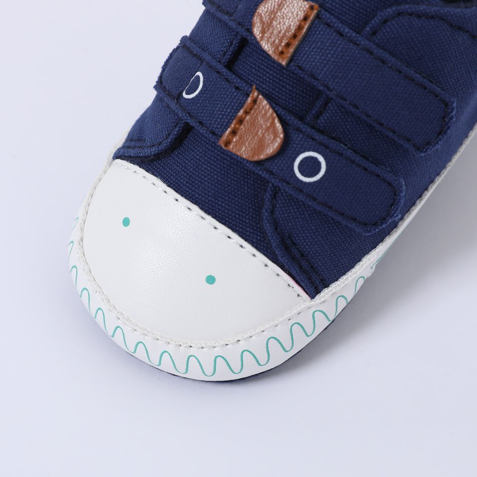 Baby / Toddler Geometry Graphic Soft Sole Prewalker Shoes Blue big image 3